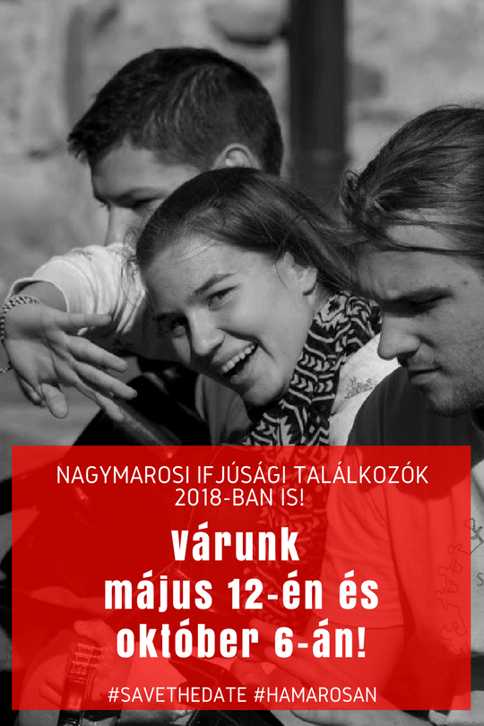 Nagymarosi Ifjúsági Találkozók 2018-ban is!